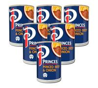 PS Minced Beef and Onion High in Protein Beef with Onion in Rich Gravy 392g Can Free from Artificial Colours, and Flavours (Pack of 6)