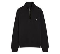PS Paul Smith Appliquéd Half-zip Cotton Sweatshirt - Black - Xxl