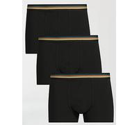 PS PAUL SMITH Men's 3 Pack Trunks, Black, Size 2Xl, Men Black