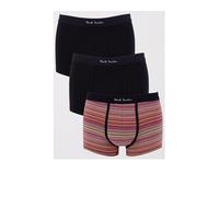 PS PAUL SMITH Men's 3 Pack Trunks, Black, Size M, Men Black