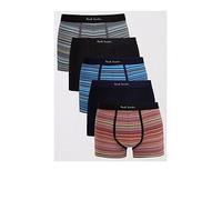 PS PAUL SMITH Men's 5 Pack Trunks, Multi, Size L, Men Print