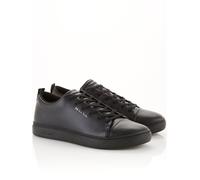 PS PAUL SMITH Men's Lee Leather Trainers, Black, Size 7, Men Black