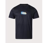 PS Paul Smith Mens Printed T-Shirt - Colour: 49 Very Dark Navy - Size: Large Large