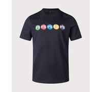 PS Paul Smith Mens PS Repeat T-Shirt - Colour: 49 Very Dark Navy - Size: XL XL