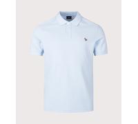 PS Paul Smith Mens Regular Fit Zebra Logo Polo Shirt - Colour: 41E Light Blue - Size: Large