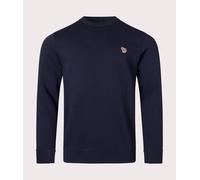 PS Paul Smith Mens Regular Fit Zebra Logo Sweatshirt - Colour: 49 Very Dark Navy - Size: Medium
