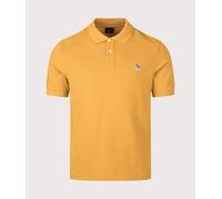PS Paul Smith Mens Regular Fit Zebra Polo Shirt - Colour: 14D Ochre - Size: Medium