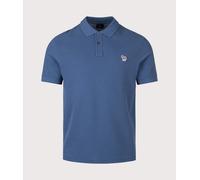 PS Paul Smith Mens Regular Fit Zebra Polo Shirt - Colour: 46G Indigo - Size: XXL