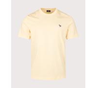 PS Paul Smith Mens Regular Fit Zebra T-Shirt - Colour: 10A Yellow - Size: Large