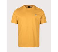 PS Paul Smith Mens Regular Fit Zebra T-Shirt - Colour: 14C Ochre - Size: XL
