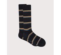 Men's Paul Smith Mens Multi Signature Stripe Socks - Black - Size: 15.5/9/16/7/7.5/14.5/8/15/8.5/12.5/6/13/13.5/14/6.5/11/4.5/11.5/5/12/5.5/9.5/10/3.5