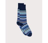 PS Paul Smith Mens Signature Stripe Socks - Colour: 47 Navy - Size: One Size One Size