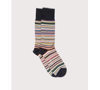 PS Paul Smith Mens Signature Stripe Socks - Colour: 92A Multi Coloured - Size: One Size