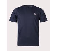 Regular Fit Zebra T Shirt Dark Navy, Large