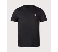 Men's PS Paul Smith Mens Regular Fit Short Sleeve Zebra Logo T-Shirt - Black - Size: 42/Regular