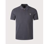 Regular Fit Short Sleeve Zebra Polo Shirt Slate, XXL