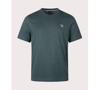 PS Paul Smith Mens Zebra T-Shirt - Colour: 37D Petrol Green - Size: XXL XXL