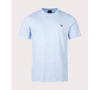 PS Paul Smith Mens Zebra T-Shirt - Colour: 41E Light Blue - Size: XXL
