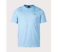 PS Paul Smith Mens Zebra T-Shirt - Colour: 43H Blue - Size: Large