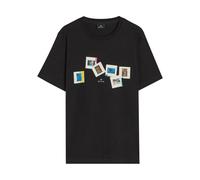 PS Paul Smith Slides Printed Cotton T-shirt - Black - Xxl