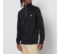 PS BY Paul Smith Mens Blacks Logo-embroidered High-neck Relaxed-fit Organic-cotton Sweatshirt M