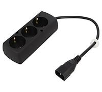 PS-PCU370S/0.3 5907570032484 cable 3x1mm² CEE 7/3 (F) female, IEC C14 male PV