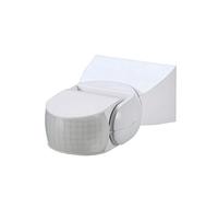 PS-TECH - Outdoor & Indoor Infrared Motion Sensor, 220-240 V, IP65 Waterproof, 180° Detection, 12 m Range, Adjustable Timer 10 s-15 min, Light Sensor 3-2000 Lux