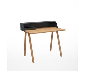 PS04 Secretary grey/oak Müller Möbelfabrikation - QUICK SHIP