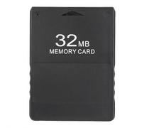 PS2 FMCB Memory Card Free McBoot V1.966 High Speed 32MB Game Memory Card ForSONY Playstation2, Plug and Play Drive Free Game Console External Data Card (Black)