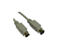 PS2 Mouse Keyboard Extension Cable 6 pin Plug to Female Socket 3m