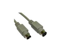 PS2 Mouse Keyboard Extension Cable 6 pin Plug to Female Socket 5m