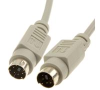 kenable PS2 Switchbox Cable 6 pin Mini Din Male Plug to Plug 3m