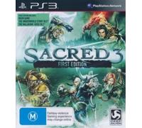 PlayStation 3 : Sacred 3 PS-3 1. Edition UK (OZ) Multi VideoGamesNEW