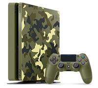 PS4 console Slim 1 TB Green Camouflage Call of Duty WWII