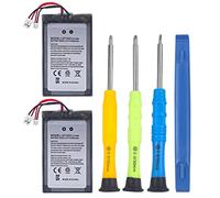 PS4/PS4 Pro Controller Battery, 2Packs 2000mAh Li-ion New Upgrade Replacement for Sony Playstation 4 Dualshock 4 CUH-ZCT2 CUH-ZCT2E CUH-ZCT1E CUH-ZCT1U (LIP1522,PS4/PS4 Pro Battery,A)