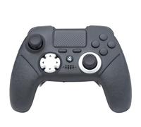 PS4 Scuffed Controller,Modded Dual Vibration PS4 Elite Game Controller with Back Paddles for PS4/PS3