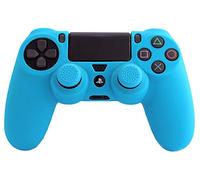 PS4 Silicone Skin + Grips (Blue)