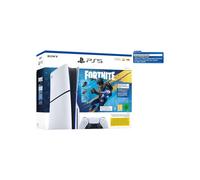 PS5 Console 1TB Standard Slim White + Fortnite Flowering Chaos