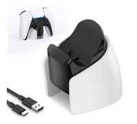 PS5 Controller Charging Dock, IINE Fast USB Charging Station for PS5 DualSense Edge Controller with Charging Indicator and Charging Cable