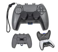 PS5 Controller Cover Case, Hard Shell Protection Case for PS5 DualSense Wireless Controller with Flip Latch, PlayStation 5 Accessories - Black