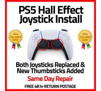 PS5 Controller HALL EFFECT Joystick Upgrade Service - Stick Drift Repair