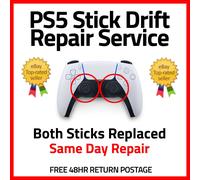 PS5 DualSense Controller Stick Drift Repair Service - Fast & Reliable Fix