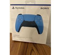 PS5 DUALSENSE STARLIGHT BLUE CONTROLLER BRAND NEW SLIGHT DAMAGE TO BOTTOM OF BOX