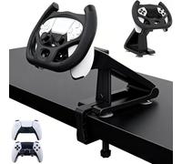 PS5 Gaming Racing Wheel, Meagadream Steering Wheel with4 Table Suction Cup for Sony PlayStation 5 Dualsense Controller (Controller Not Included)