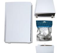 PS5 Invisible Wall Mount WHITE - Wall Bracket for PlayStation 5 - For Digital PS5 - Fittings Included, Securely wall mount PS5 to wall