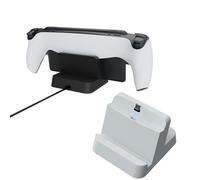 PS5 Portal Charger Base, Charging Dock Station For PlayStation Portal Console, P5 Portal Charging Station with USB Charging Cable Compatible with PS Portal Console (White)
