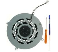 PS5 Slim Cooling Fan Replacement - 19-Blade Internal Quiet Cooler for PlayStation 5 Slim Console G12E12MS1AH-56J14, 11541GS-12M-WB-01