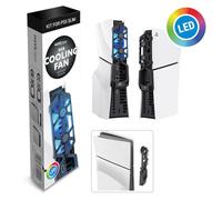 Maxx Tech PS5 Slim Faceplates Black Wave (5pcs) + Controlle (Sony Playstation 5)