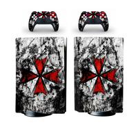 PS5 Standard Disc Console Skin Sticker Decals Cover Vinyl Resident Evil Umbrella