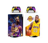 PS5 Standard Disc Console Vinyl Skin Stickers Decal LA Lakers Lebron James LBJ